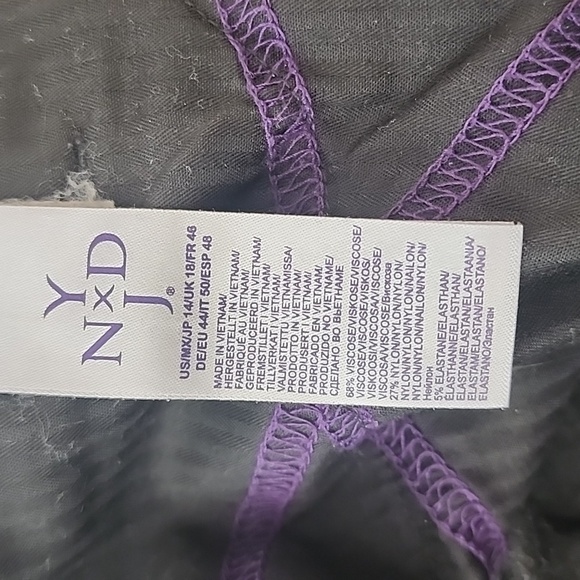 NYDJ Slim Ponte Knit Pants in grey - Picture 4 of 6